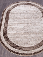 Ковер Armina 04041 dark brown овал