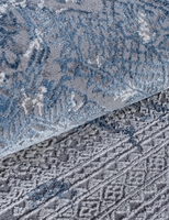 Ковер Armina 03851 blue/blue круг