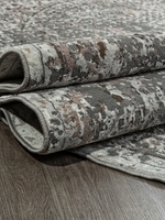 Ковер Graff F240 grey-beige овал