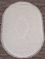 Ковер Hunkar 8006 white овал