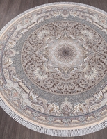 Ковер Иранский Farsi 1500 G144 light grey круг
