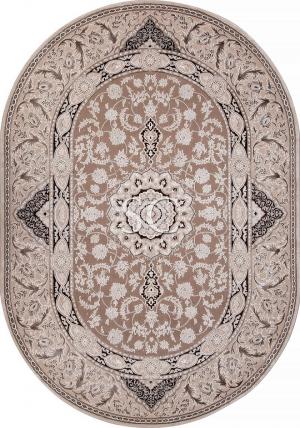 Ковер Armina 04033 dark brown овал