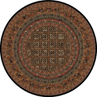 Ковер Kashqai 4301-500 round