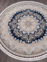 Ковер Иранский Farsi 1500 G267 dark blue круг