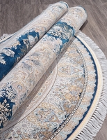 Ковер Иранский Farsi 1500 G267 dark blue круг
