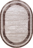Ковер Armina 04041 dark brown овал